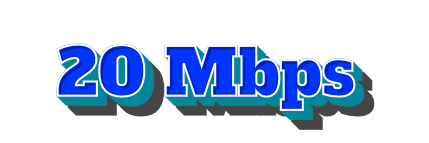 20 Mbps package