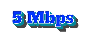 5 Mbps package